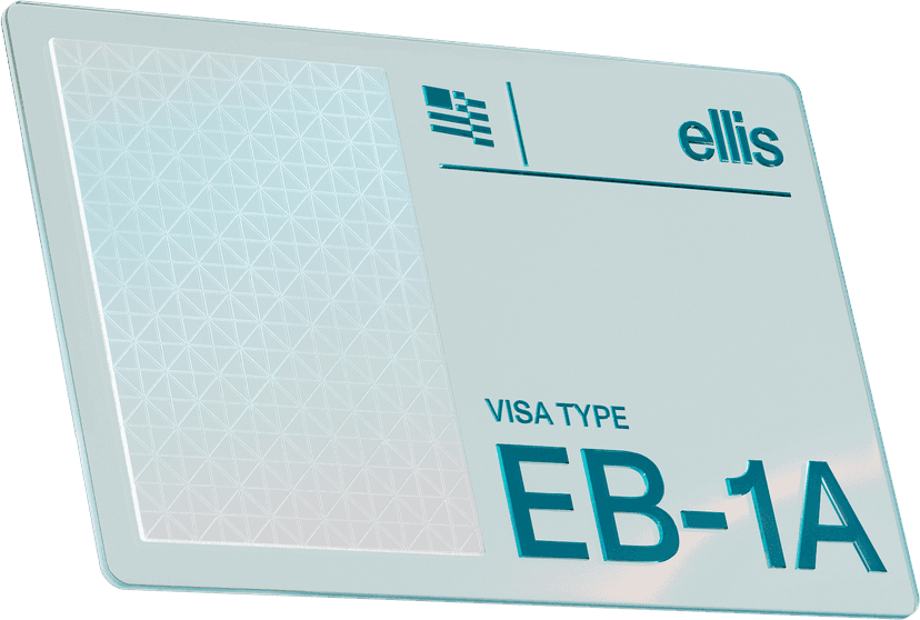 EB-1A visa card